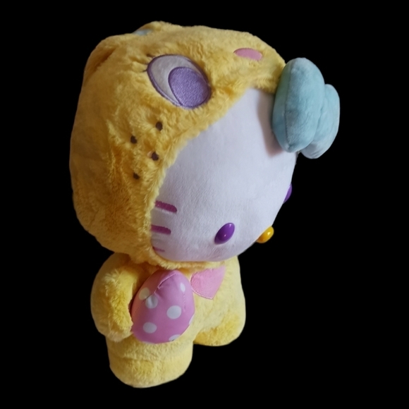 Sanrio hello kitty 20" eastern bunny yellow,blue,pastel - Picture 4 of 12